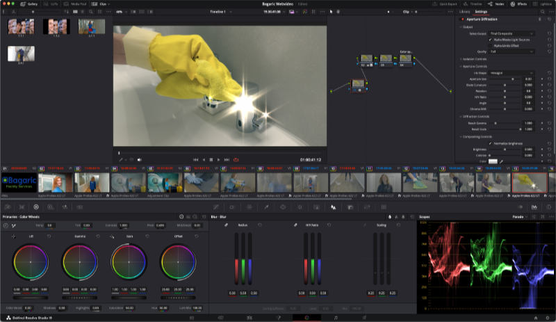 Videoschnitt mit DaVinci Resolve Studio